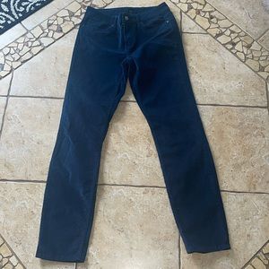 Corduroy pants by Calvin Klein jeans, navy blue